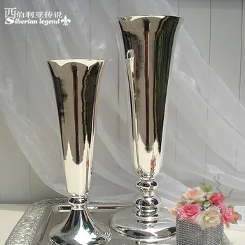 Wedding Centerpiece 52cm( 21") Silver Table centerpiece Wedding flower vase Wedding decoration 10pcs/lot
Wedding Centerpiece 52cm( 21") Silver Table centerpiece Wedding flower vase Wedding decoration 10pcs/lot