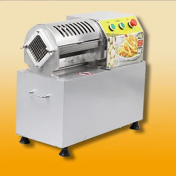 Commercial electric stainless steel cutting machine potato cucumber radish French fries cutting machine
Commercial electric stainless steel cutting machine potato cucumber radish French fries cutting machine