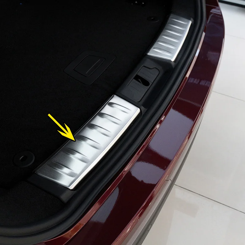 Car Stainless Steel Interior Rear Bumper Sill Protector Cover Guard Plate Trim For Jaguar F-Pace f pace X761 2016 Accessories
Car Stainless Steel Interior Rear Bumper Sill Protector Cover Guard Plate Trim For Jaguar F-Pace f pace X761 2016 Accessories