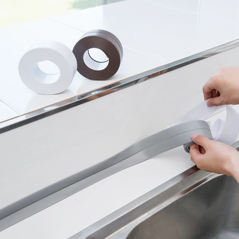 Self Adhesive Sticker Kitchen Ceramic Sticker Waterproof Anti-moisture PVC Sticker Bathroom Wall Corner Line Sink Stickers
Self Adhesive Sticker Kitchen Ceramic Sticker Waterproof Anti-moisture PVC Sticker Bathroom Wall Corner Line Sink Stickers