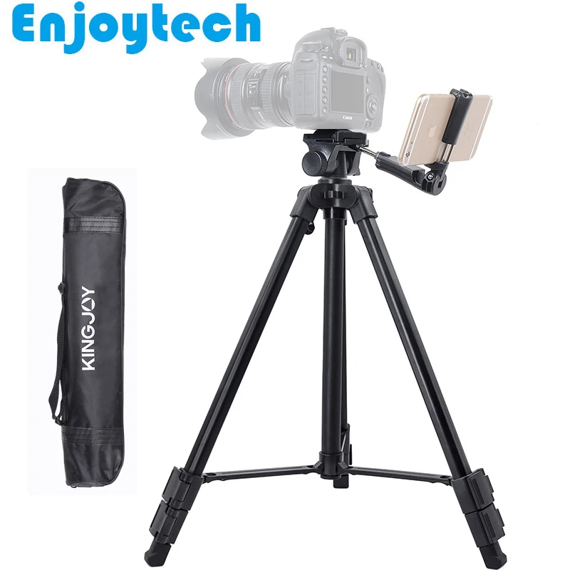 Aluminum Alloy Professtional Tripod for Canon Nikon Sony SDLR Cameras Tripod Stand with Holder for Iphone Xiaomi Huawei Phones
Aluminum Alloy Professtional Tripod for Canon Nikon Sony SDLR Cameras Tripod Stand with Holder for Iphone Xiaomi Huawei Phones