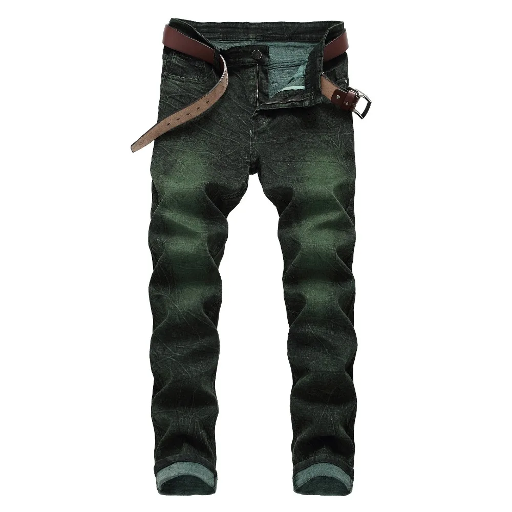 2019 Jeans Men New Fashion Gray green color Denim Trouser Vintage Male Slim Biker Jeans Men's Pants Plus Size 42
2019 Jeans Men New Fashion Gray green color Denim Trouser Vintage Male Slim Biker Jeans Men's Pants Plus Size 42