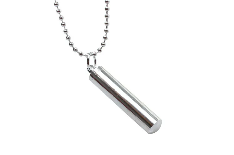 PINKSEE New Stainless Steel Cremation Jewelry Ash Urn Vial Tube Pendant Necklace Memorial Keepsake Perfume Sweater Chain Unisex
PINKSEE New Stainless Steel Cremation Jewelry Ash Urn Vial Tube Pendant Necklace Memorial Keepsake Perfume Sweater Chain Unisex