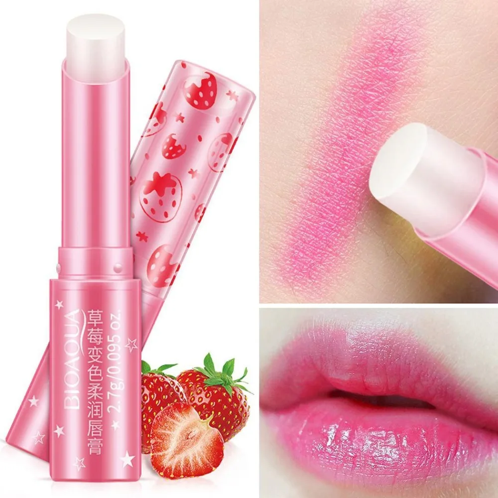 Pink Magic Strawberry Flavor Moisturizing Lipstick Long Lasting Temperature Changing Color Lip Cream Lipstick Balm Waterproof
Pink Magic Strawberry Flavor Moisturizing Lipstick Long Lasting Temperature Changing Color Lip Cream Lipstick Balm Waterproof