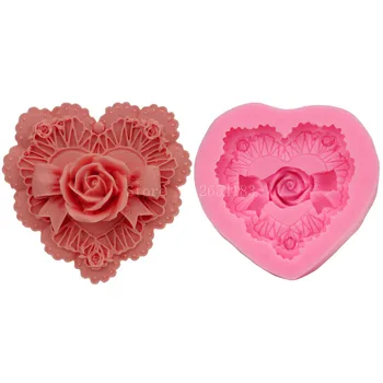 Flower Rose Love Heart & Bowknot Silicone Fondant Soap 3D Cake Mold Cupcake Candy Chocolate Decoration Baking Tool Moulds FQ1735
Flower Rose Love Heart & Bowknot Silicone Fondant Soap 3D Cake Mold Cupcake Candy Chocolate Decoration Baking Tool Moulds FQ1735