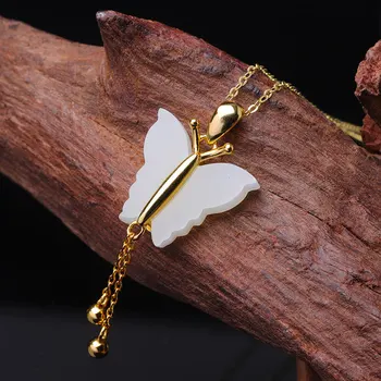 Hot Sale Stylish Butterfly Pendant S925 Pure Silver Butterfly Pendant Classic Silver Beautiful Jade Pendant
Hot Sale Stylish Butterfly Pendant S925 Pure Silver Butterfly Pendant Classic Silver Beautiful Jade Pendant
