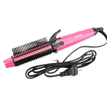 Kemei KM-6833 Wet and Dry 4 in 1 Curler Hair Straightener Corn Clip Straight hair comb
Kemei KM-6833 Wet and Dry 4 in 1 Curler Hair Straightener Corn Clip Straight hair comb