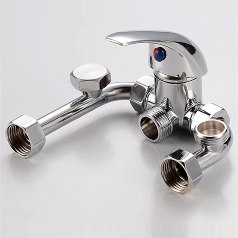 1pc Bathtub Faucet Brass 2-Function Outlet Wall Mounted Bath Shower Faucets Mixer Tap Chrome Finished
1pc Bathtub Faucet Brass 2-Function Outlet Wall Mounted Bath Shower Faucets Mixer Tap Chrome Finished