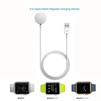 2m/6.5ft Magnetic Charger for Apple Watch Charger Charging Cable Charger for Apple Watch 2 3 1 Series 38mm/42mm
2m/6.5ft Magnetic Charger for Apple Watch Charger Charging Cable Charger for Apple Watch 2 3 1 Series 38mm/42mm