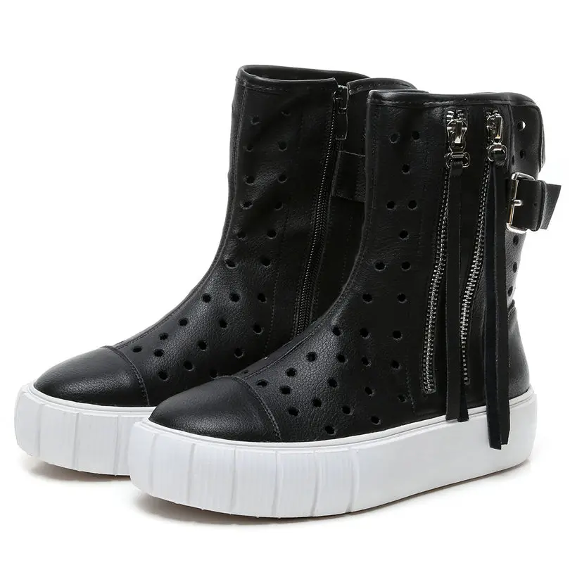 Vulcanized Shoes Women Trainers Cow Leather Wedges Platform Sneakers Summer High Heel Oxfords Walking Loafers Casual Tennis Shoe 
Vulcanized Shoes Women Trainers Cow Leather Wedges Platform Sneakers Summer High Heel Oxfords Walking Loafers Casual Tennis Shoe