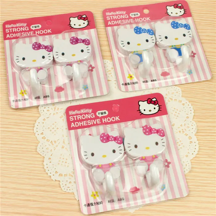 2pcs=1pair Cute Hello Kitty Self Adhesive Clothes Hook Wall Door Holder Bathroom Towel Hanger Kitchen Bath Wall Hanger
2pcs=1pair Cute Hello Kitty Self Adhesive Clothes Hook Wall Door Holder Bathroom Towel Hanger Kitchen Bath Wall Hanger