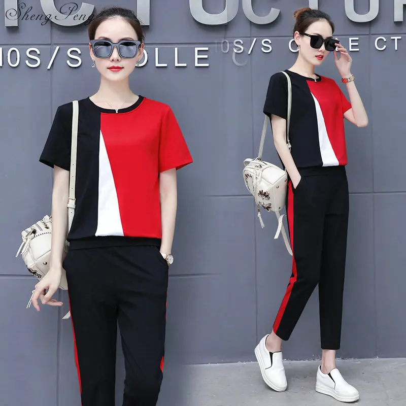 Track suit female Sexy Two 2 Piece Set Women Sweatsuits Pant And Top Tracksuit Set Suits plus size 4XL CC582 
Track suit female Sexy Two 2 Piece Set Women Sweatsuits Pant And Top Tracksuit Set Suits plus size 4XL CC582