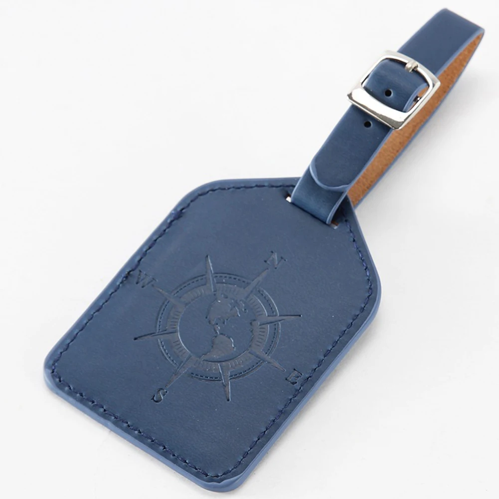 Fashion Label Bag Practical Anti-lost Portable Carrying PU Leather Adjustable Buckle Vintage Style Luggage Tag Wear Resistant
Fashion Label Bag Practical Anti-lost Portable Carrying PU Leather Adjustable Buckle Vintage Style Luggage Tag Wear Resistant