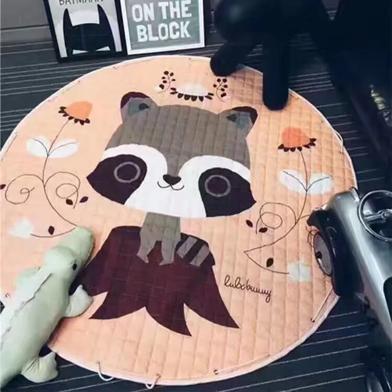 150CM Cartoon Kids Play Carpet for Children Play Mat Baby Carpet Rugs Kids Toys Organizer Bag Storage Bag PX26
150CM Cartoon Kids Play Carpet for Children Play Mat Baby Carpet Rugs Kids Toys Organizer Bag Storage Bag PX26