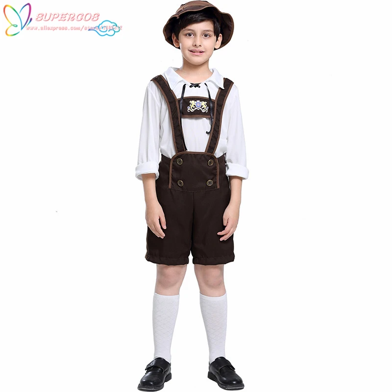 Halloween Children's Day Beer Festival Oktoberfest Boys'Performance Costume Alpine People's Clothing Drama Stage Costume
Halloween Children's Day Beer Festival Oktoberfest Boys'Performance Costume Alpine People's Clothing Drama Stage Costume