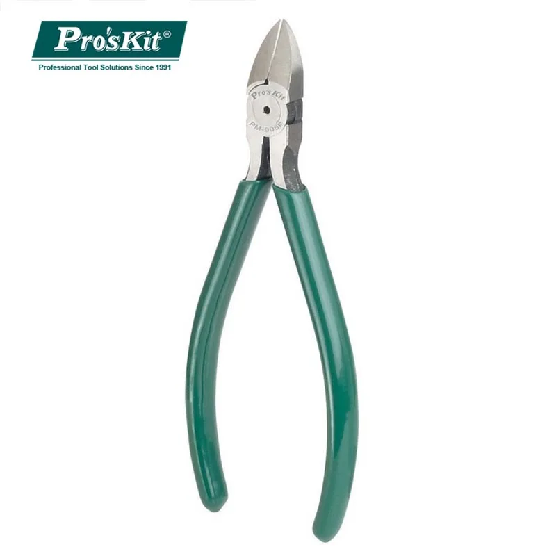 Pro'skit PM-905F Diagonal Cutting Plier Durable Beading Cable Wire Side Cutter plastic Cutting Nippers hand tool (128mm)
Pro'skit PM-905F Diagonal Cutting Plier Durable Beading Cable Wire Side Cutter plastic Cutting Nippers hand tool (128mm)