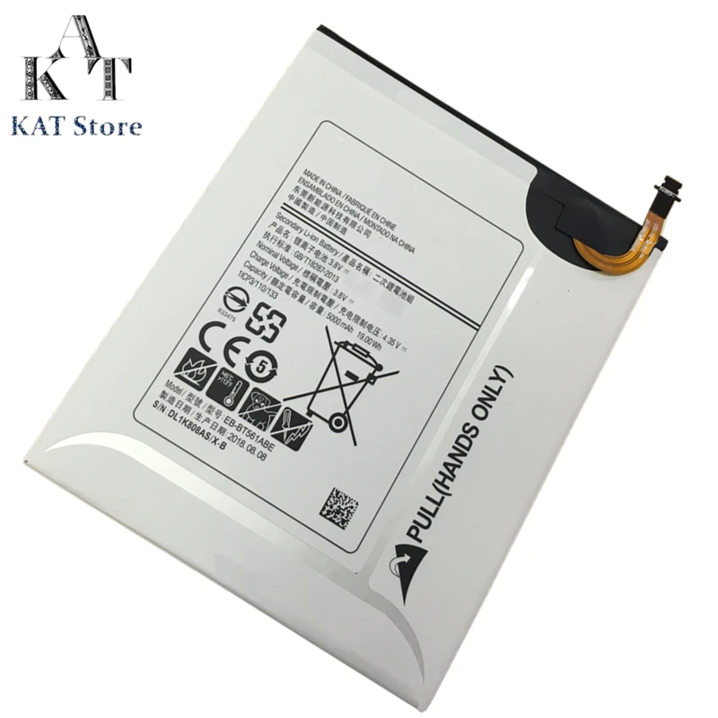 Tablet Battery For Samsung GALAXY Tab E 9.6 T560 T561 5000mAh Batteries EB-BT561ABE Rechargeable Accumulator
Tablet Battery For Samsung GALAXY Tab E 9.6 T560 T561 5000mAh Batteries EB-BT561ABE Rechargeable Accumulator