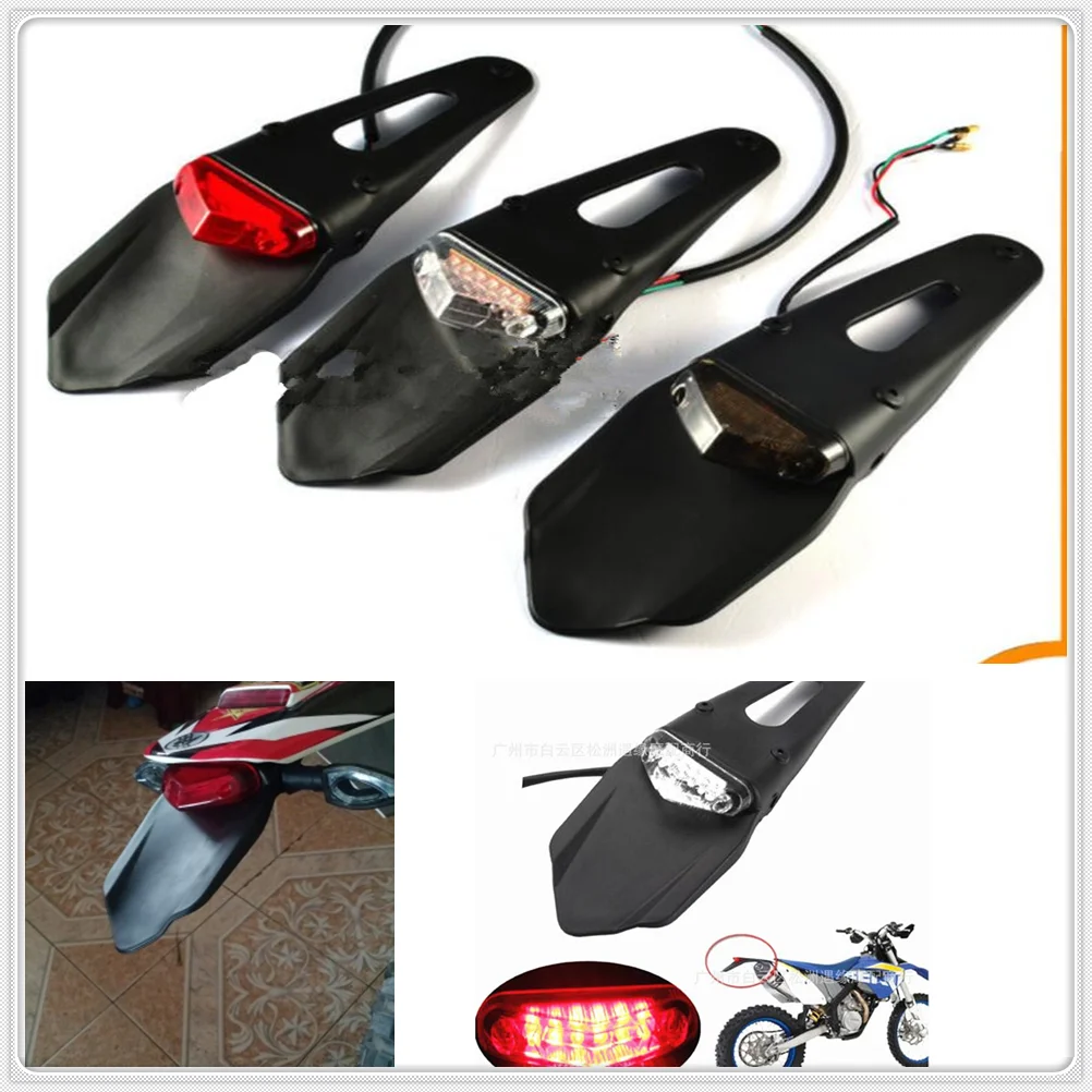 Motorcycle dirt pit bike Fender LED Brake Stop Rear Tail Light Taillight lamp for YAMAHA WR250R X SEROW225 250 TTR125 L E TTR250
Motorcycle dirt pit bike Fender LED Brake Stop Rear Tail Light Taillight lamp for YAMAHA WR250R X SEROW225 250 TTR125 L E TTR250