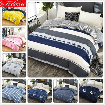 Concise Style Stripe 1 piece Duvet Cover Adult Kid Child Soft Cotton Quilt Comforter Bedding Set 150x200 180x220 200x230 220x240
Concise Style Stripe 1 piece Duvet Cover Adult Kid Child Soft Cotton Quilt Comforter Bedding Set 150x200 180x220 200x230 220x240