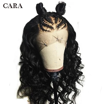 Pre Plucked Full Lace Human Hair Wigs With Baby Hair For Women 250% Black Glueless Full Lace Wigs Brazilian Body Wave Remy CARA
Pre Plucked Full Lace Human Hair Wigs With Baby Hair For Women 250% Black Glueless Full Lace Wigs Brazilian Body Wave Remy CARA