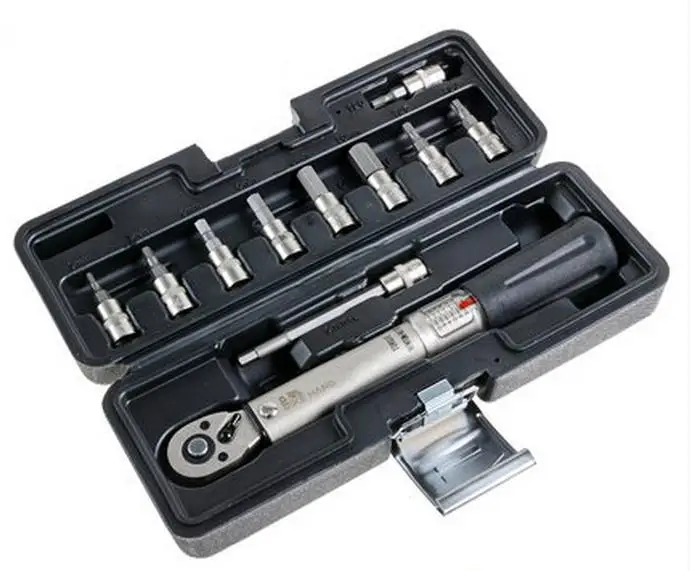 High quality Bikehand 11pcs 1/4"DR 2-24Nm Torque Wrench Bicycle Bike Tools kit Set Bike Repair Spanner Tool Power Tool PARTS
High quality Bikehand 11pcs 1/4"DR 2-24Nm Torque Wrench Bicycle Bike Tools kit Set Bike Repair Spanner Tool Power Tool PARTS