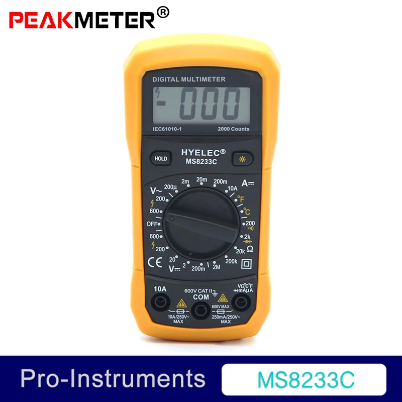 MS8233C Manual Range Mini Palm Size Digital With Backlight Temperature Multimeter Students Teaching School USE 10A 200 Null
MS8233C Manual Range Mini Palm Size Digital With Backlight Temperature Multimeter Students Teaching School USE 10A 200 Null