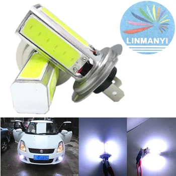 2PCS*High Power COB LED Lamp H7 COB 20W 12VDC DRL Day Driving Head Light Fog Bulb White Xenon White Car Super Bright Car Styling
2PCS*High Power COB LED Lamp H7 COB 20W 12VDC DRL Day Driving Head Light Fog Bulb White Xenon White Car Super Bright Car Styling