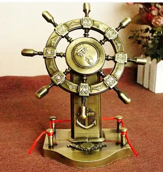 Genuine article with brick pilot rudder model metal crafts gifts love your office gift pilot rudder model decorations world
Genuine article with brick pilot rudder model metal crafts gifts love your office gift pilot rudder model decorations world