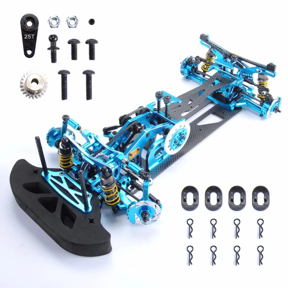 1/10 Alloy & Carbon Fiber 078055B G4 RC 4WD HSP Drift Racing Car Frame Body Kit RC Control Car DIY Red Blue and Black
1/10 Alloy & Carbon Fiber 078055B G4 RC 4WD HSP Drift Racing Car Frame Body Kit RC Control Car DIY Red Blue and Black