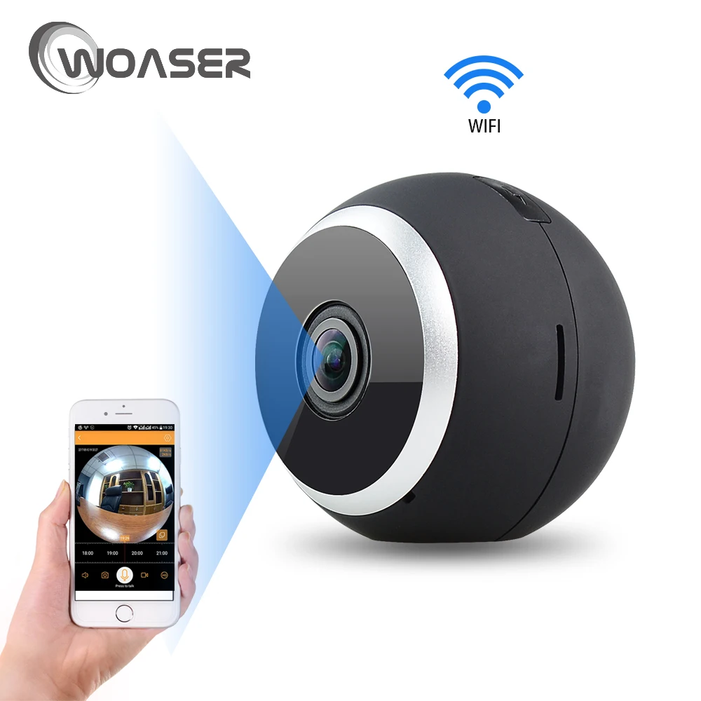 WOASER HD FishEye IP camera 960P 360 degree Full View Mini CCTV Camera IR-cut 1.3MP Network Home Security WiFi Camera Panoramic
WOASER HD FishEye IP camera 960P 360 degree Full View Mini CCTV Camera IR-cut 1.3MP Network Home Security WiFi Camera Panoramic