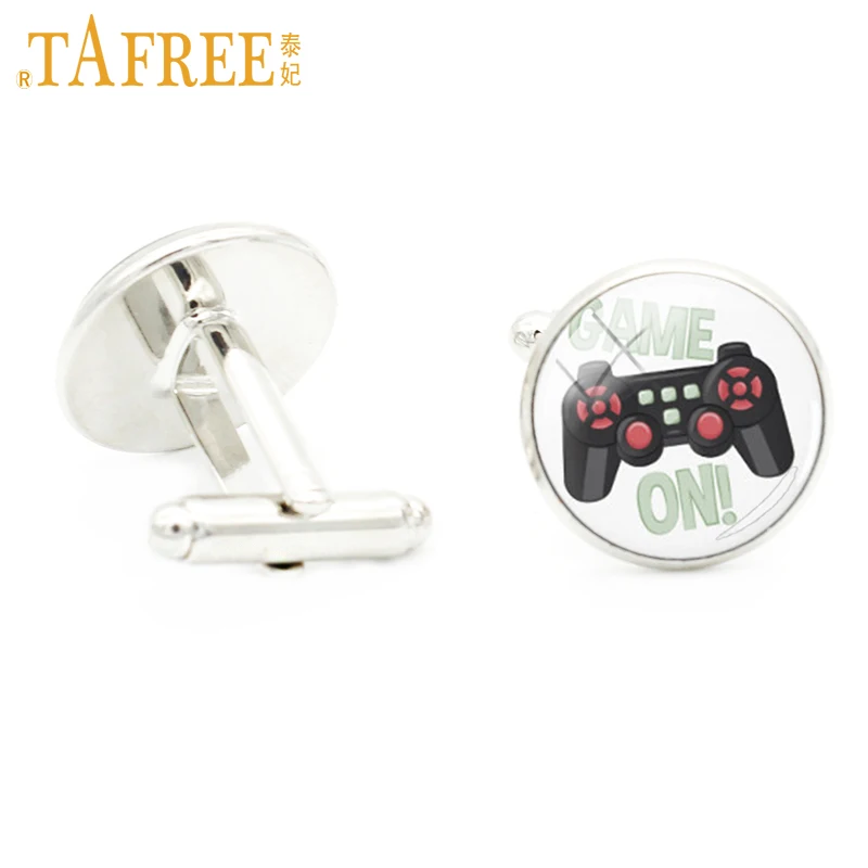 TAFREE popular style Video game controller Cuff Link toy pattern that children like game controller graphic 2017 jewelry H636
TAFREE popular style Video game controller Cuff Link toy pattern that children like game controller graphic 2017 jewelry H636