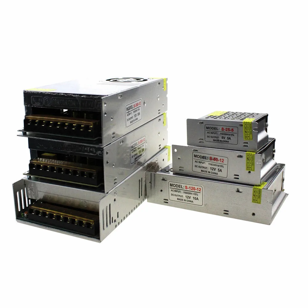 Lighting Transformers LED Driver 36 48 V Volt Power Adapter Supply DC 5V 12V 24V 3A 5A 10A 15A 20A 30A 80A led strip light Lamp
Lighting Transformers LED Driver 36 48 V Volt Power Adapter Supply DC 5V 12V 24V 3A 5A 10A 15A 20A 30A 80A led strip light Lamp