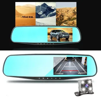 4.3 Inch Full HD 1080P Car Dvr Camera Auto Rearview Mirror Digital Video Recorder Dual Lens Registratory Camcorder L9000 Dash
4.3 Inch Full HD 1080P Car Dvr Camera Auto Rearview Mirror Digital Video Recorder Dual Lens Registratory Camcorder L9000 Dash