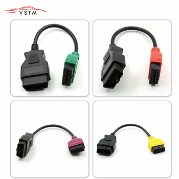 4PCS/lot High Quality fiatecuscan OBD2 Connector Diagnostic Cable For Fiat ECU Scan MultiECUScan Cable for Fiat 500 Punto Lancia
4PCS/lot High Quality fiatecuscan OBD2 Connector Diagnostic Cable For Fiat ECU Scan MultiECUScan Cable for Fiat 500 Punto Lancia