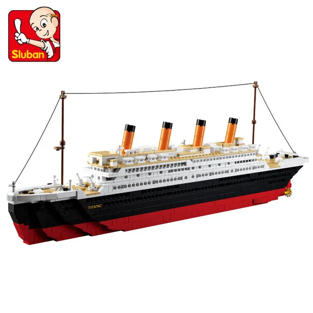 RMS Titanic model building kits city ship 3D blocks Educational model building toys hobbies for children compatible with legoe
RMS Titanic model building kits city ship 3D blocks Educational model building toys hobbies for children compatible with legoe