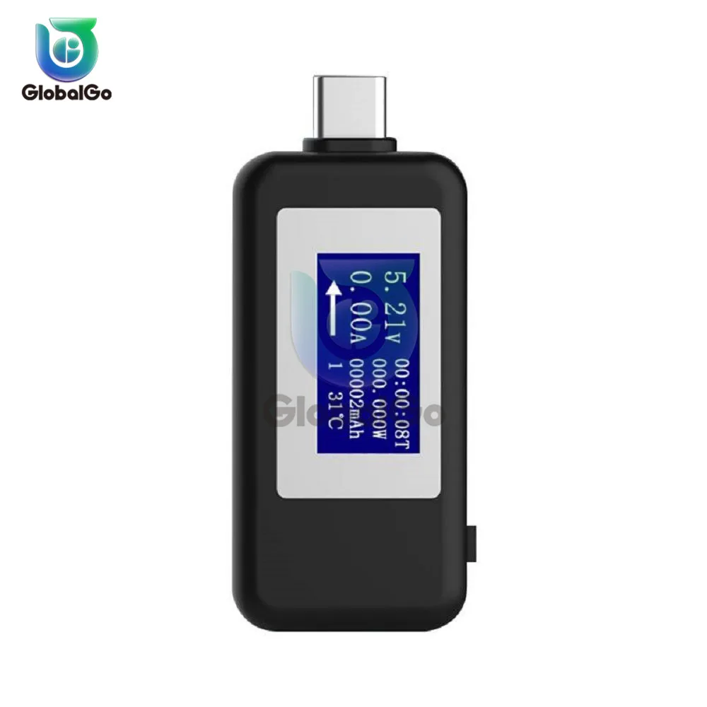 USB Tester Type C LCD DC Digital Current Voltmeter Power Meter Multi-function Amp Volt Tester Timing Voltmeter Ammeter
USB Tester Type C LCD DC Digital Current Voltmeter Power Meter Multi-function Amp Volt Tester Timing Voltmeter Ammeter