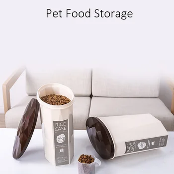 1pcs Pet Dry Food Container Bucket with Spoon Pet Cat Dog Food Storage Sealed Save Cat Food Feeder Pet Supplies Accessories
1pcs Pet Dry Food Container Bucket with Spoon Pet Cat Dog Food Storage Sealed Save Cat Food Feeder Pet Supplies Accessories
