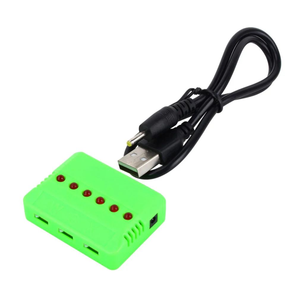 1pcs x6 green charger for Eachine H8 E50 JJRC H6C Hubsan H107 DM003 H98 H31 H37 WLtoys V977 syma x5c parts 3.7V battery
1pcs x6 green charger for Eachine H8 E50 JJRC H6C Hubsan H107 DM003 H98 H31 H37 WLtoys V977 syma x5c parts 3.7V battery