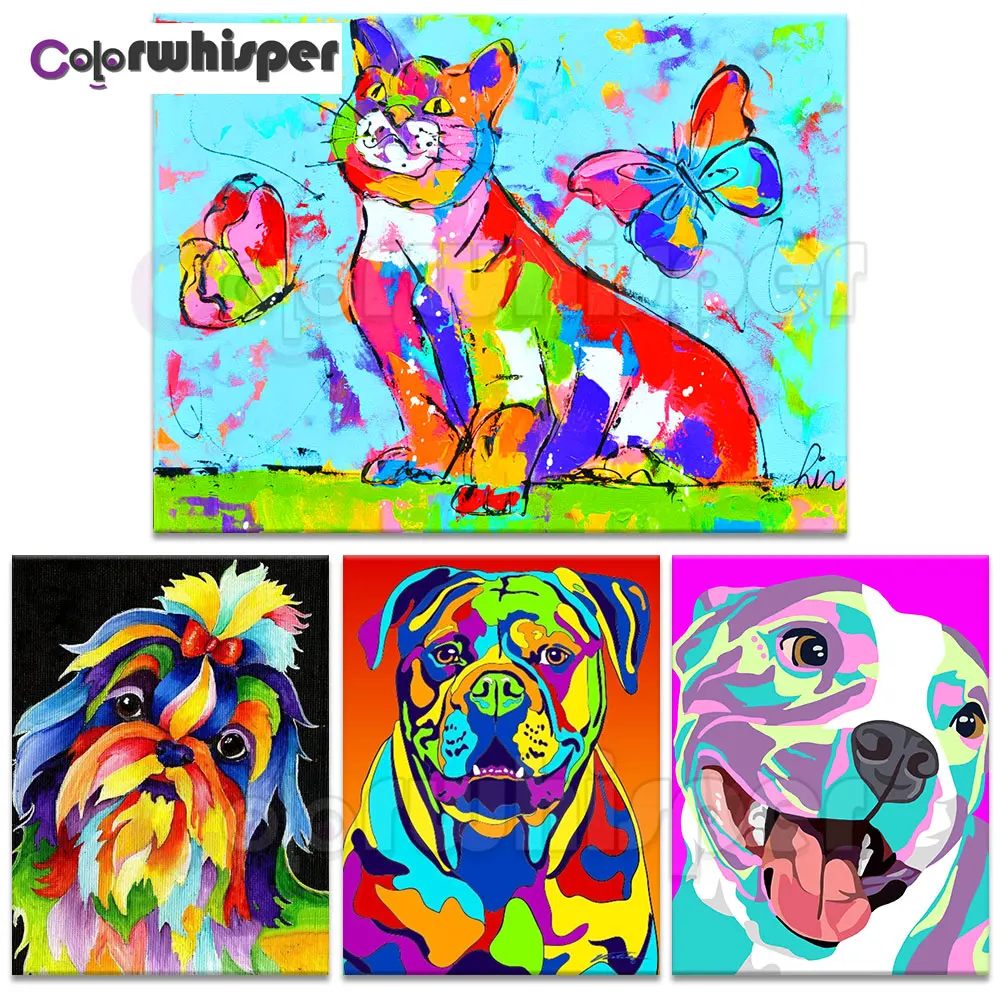 Diamond Painting Full Square/Round Drill Cat Dog Animal Watercolors Daimond Painting Mosaic Embroidery Cross Stitch Picture 553D
Diamond Painting Full Square/Round Drill Cat Dog Animal Watercolors Daimond Painting Mosaic Embroidery Cross Stitch Picture 553D