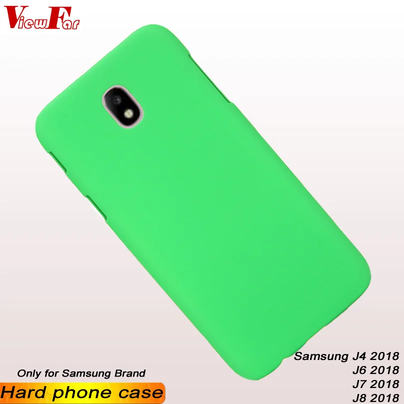 

ViewFar Multi Colors Case For Samsung Galaxy J4 J6 J7 J8 2018 Matte Cover J42018 J62018 J72018 J82018 J810 Hard PC Phone Cases
