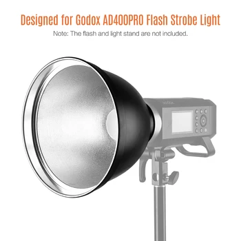 Godox Standard Reflector Diffuser Lamp Shade Dish 18cm/23.5cm for Godox AD400PRO Flash Strobe Light Monolight Speedlites
Godox Standard Reflector Diffuser Lamp Shade Dish 18cm/23.5cm for Godox AD400PRO Flash Strobe Light Monolight Speedlites