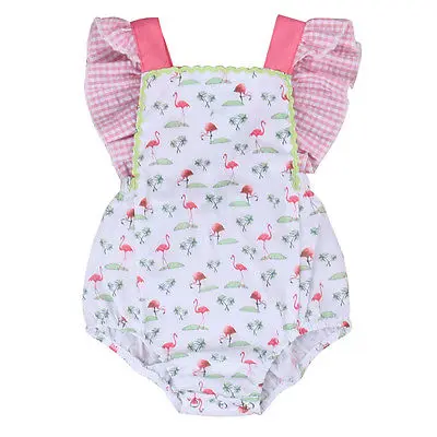 2017 Toddler Baby Girls Romper Red-Crowned Crane Cute Outfits Summer Fly Sleeve Romper jumpsuit Outfits Sunsuit
2017 Toddler Baby Girls Romper Red-Crowned Crane Cute Outfits Summer Fly Sleeve Romper jumpsuit Outfits Sunsuit