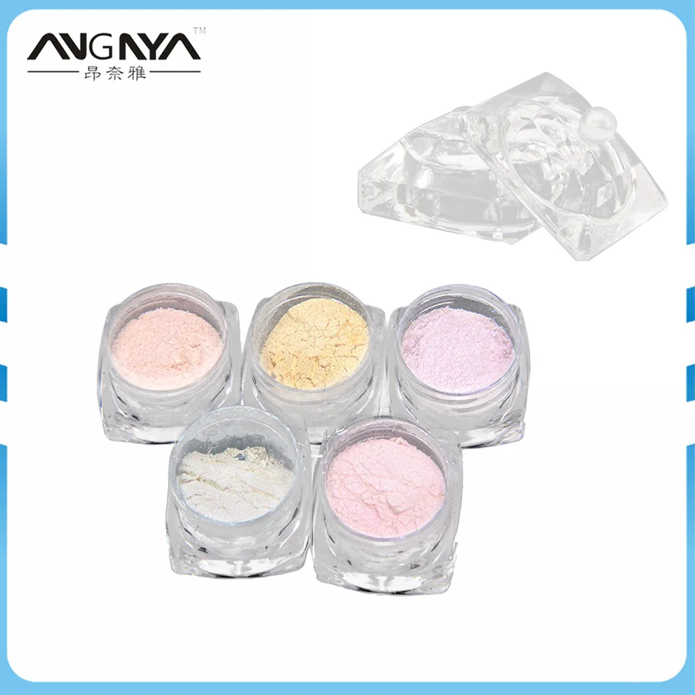 ANGNYA Powder Crystal Glass Cup for Acrylic Nail Art Clear Nail Art Min and 5 Boxes Shinning Mirror Nail Glitter Powder
ANGNYA Powder Crystal Glass Cup for Acrylic Nail Art Clear Nail Art Min and 5 Boxes Shinning Mirror Nail Glitter Powder