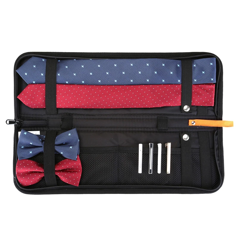 Sunligoo Men's Business Travel Essentials Nylon Necktie Travel Tie Cufflinks Case Tie Holder Storage Waterproof Organizer Bag
Sunligoo Men's Business Travel Essentials Nylon Necktie Travel Tie Cufflinks Case Tie Holder Storage Waterproof Organizer Bag