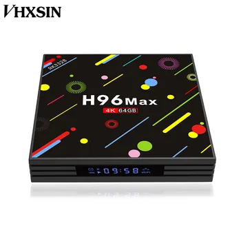 VHXSIN 10 pcs/lot H96 MAX h2 Android 7.1 TV BOX RK3328 Quad-Core 64bit A53 4GB RAM 64GB ROM
VHXSIN 10 pcs/lot H96 MAX h2 Android 7.1 TV BOX RK3328 Quad-Core 64bit A53 4GB RAM 64GB ROM