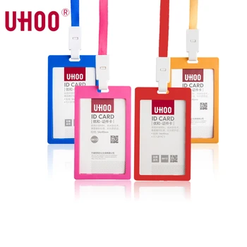 12pcs/lot UHOO ID Badge Holder with Clip/Neck Strap ID Card Holder Exhibition Team Badge Bus School Card Stationery Wholesale
12pcs/lot UHOO ID Badge Holder with Clip/Neck Strap ID Card Holder Exhibition Team Badge Bus School Card Stationery Wholesale