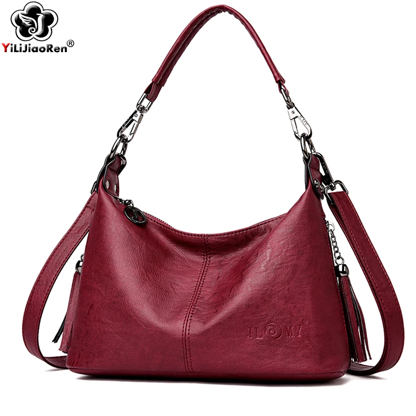Fashion Tassel Crossbody Bags for Women Brand Leather Shoulder Bag Female Designer Simple Messenger Bag Sac A Main Clutch 2019
Fashion Tassel Crossbody Bags for Women Brand Leather Shoulder Bag Female Designer Simple Messenger Bag Sac A Main Clutch 2019