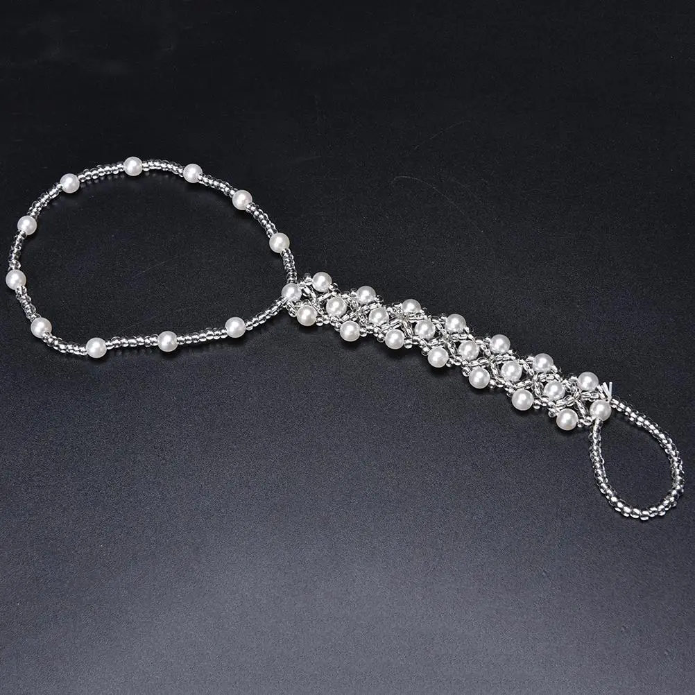 1Piece Women Faux Pearls Anklets Footless Bridal Charm Foot Jewelry Beach Wedding Pearl Stretch Anklet Chain Hot Sale
1Piece Women Faux Pearls Anklets Footless Bridal Charm Foot Jewelry Beach Wedding Pearl Stretch Anklet Chain Hot Sale
