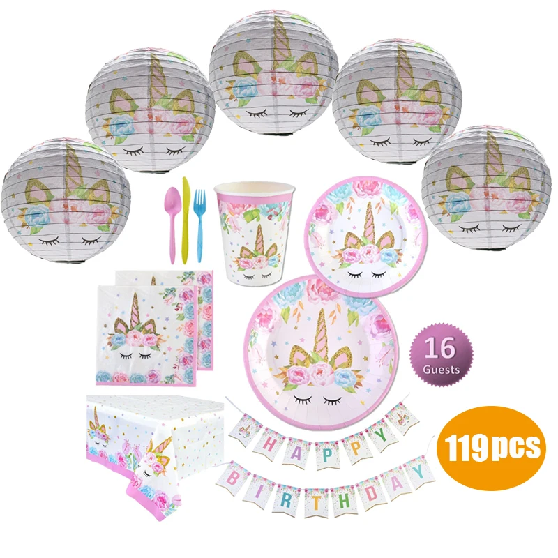 Unicorn Party Supplies Girls Birthday Decorations Set Decor Theme Magical Rainbow Princess Tableware Pack Unicorn Paper Lantern
Unicorn Party Supplies Girls Birthday Decorations Set Decor Theme Magical Rainbow Princess Tableware Pack Unicorn Paper Lantern