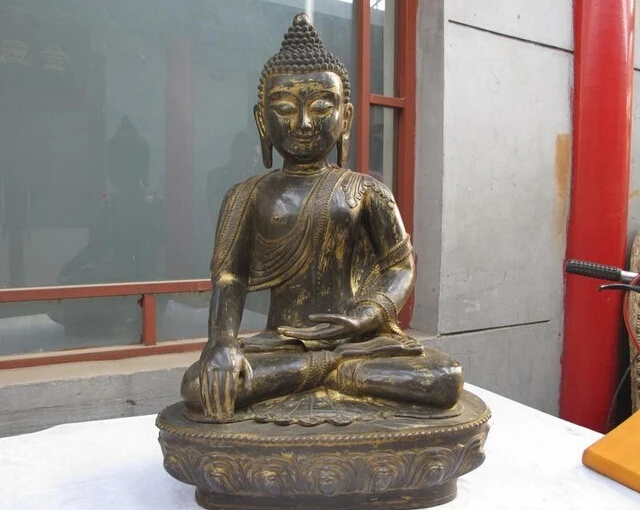 wholesale factory Huge Tibet Mahayana Buddhism Vintage Bronze Shakyamuni Ru Lai Buddha Statue
wholesale factory Huge Tibet Mahayana Buddhism Vintage Bronze Shakyamuni Ru Lai Buddha Statue